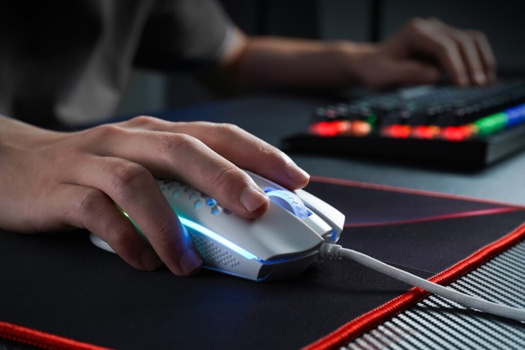 Photo Gaming mouse