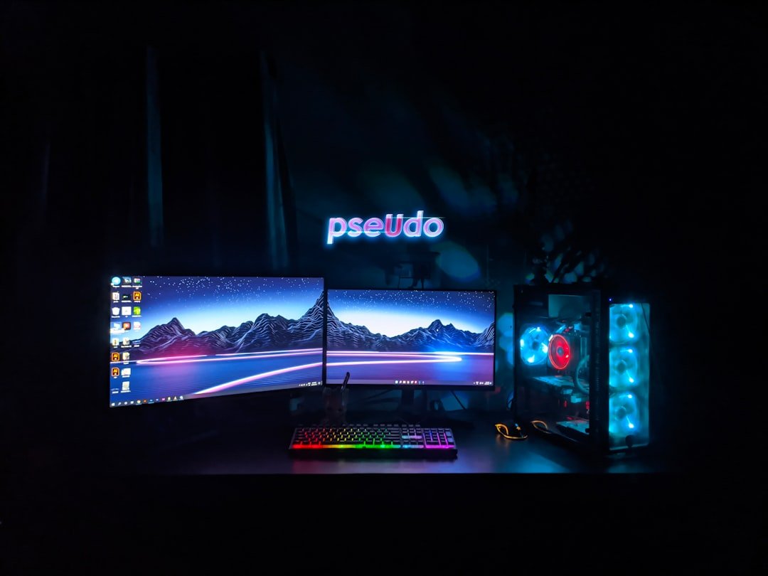 Photo Gaming setup