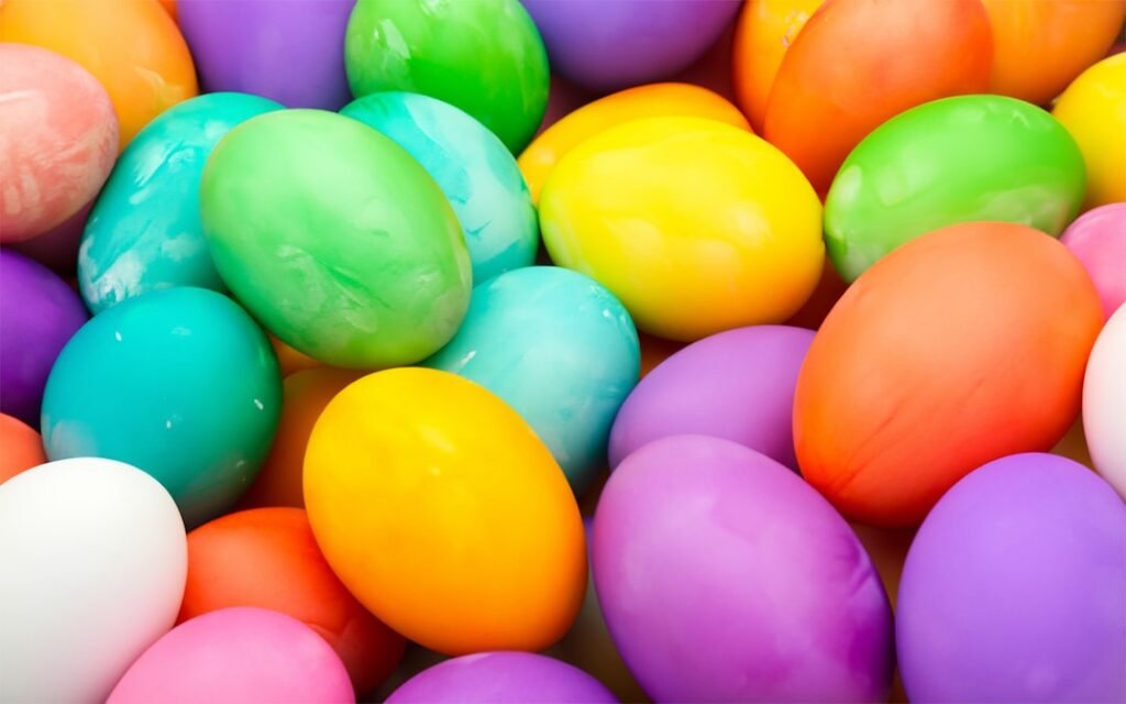 Photo Easter eggs