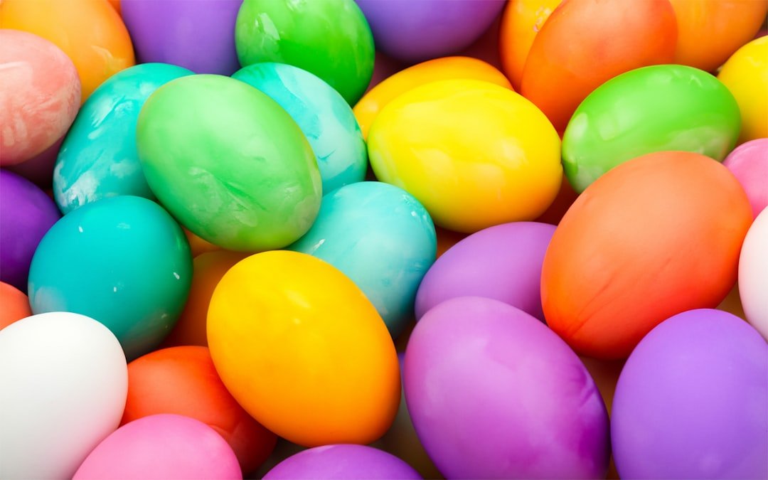 Photo Easter eggs