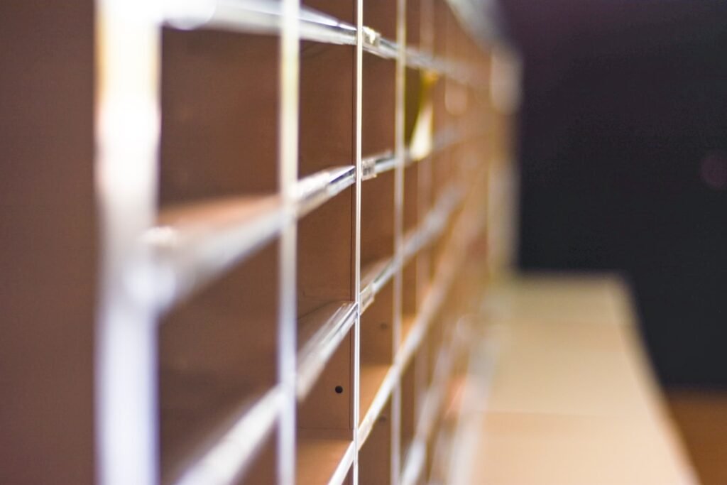 Photo Inventory shelves