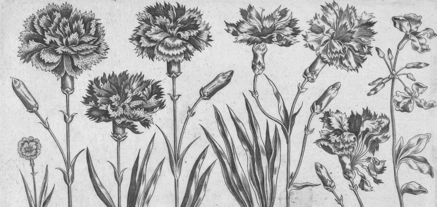 Photo Monochrome painting